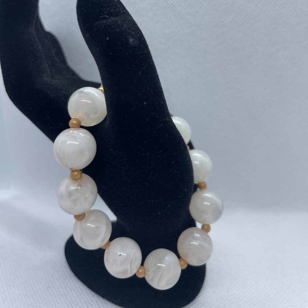 White Marble Bracelet